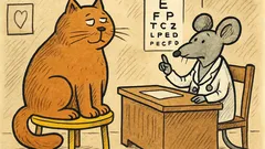 Vtip: Jak dlouho žije myš?