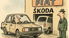 Vtip: Co by vzniklo, kdyby Škodu zprivatizoval Fiat?