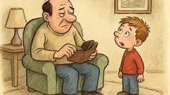 Vtip: Tati, mohl bys mi dát 200 korun?