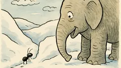 Vtip: Mravenec jde ve sněhu…