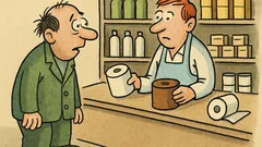 Vtip: Přijde blázen do drogerie…