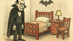 Vtip: Z čeho má Drákula nábytek?