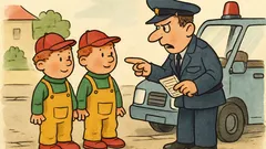 Vtip: „A vy jste dvojčata?“ ptá se policista…