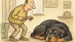 Vtip: Jak se říká spícímu rottweilerovi?