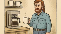 Vtip: Proč Chuck Norris nepije kávu?