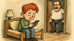 Vtip: Karlík po vysvědčení píše mamince