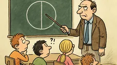 Vtip: Učitel: Poloviny jsou vždycky stejné…
