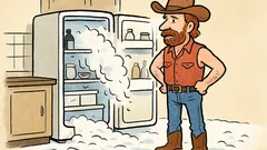 Vtip: Chuck Norris nechá ledničku otevřenou