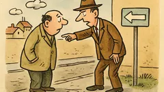 Vtip: „Kam jdeš?“ „Ale nikam.“