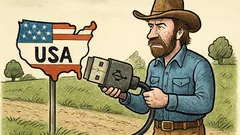 Vtip: Chuck Norris propojí USA s USB