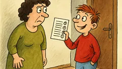 Vtip: Tak jak dopadlo vysvědčení?