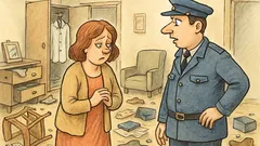 Vtip: Včera u nás byli zloději…