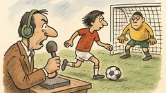 Vtip: Komentátor u fotbalu křičí na Rosického…