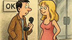 Vtip: Seznámí se mladý muž s blondýnkou