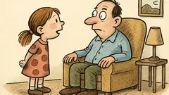 Vtip: Holčička se ptá tatínka na vtip