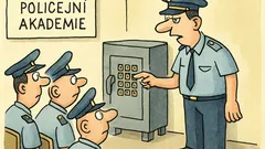 Vtip: Na policejní akademii testují nový trezor