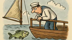 Vtip: Víte, proč ryby nemluví?