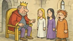 Vtip: Král má tři dcery…