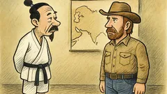 Vtip: Většinu Asie vymyslel Chuck Norris