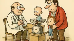 Vtip: Pane doktore, syn mi mizí…