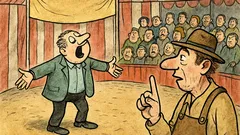 Vtip: Imitátor v cirkuse uměl hlasy zvířat