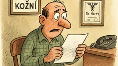 Vtip: Kožní lékař píše: „Vypálím ti bradavice!“