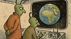 Vtip: Ve vesmíru říká mimozemský kapitán…