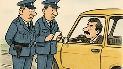 Vtip: Auto 180 km/h, policajti kapitulují