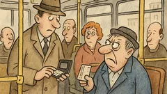 Vtip: „Revize jízdenek!“ v tramvaji…