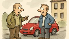 Vtip: Ty máš novou káru!