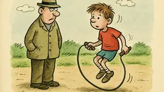 Vtip: Tati, proč se tomu říká švihadlo?