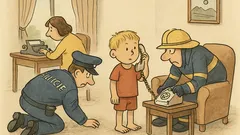 Vtip: Zazvoní telefon, zvedne ho tříleťák