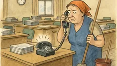 Vtip: Na jednom úřadě zvoní telefon...