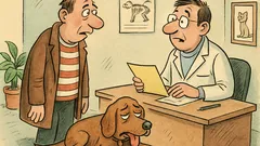 Vtip: Přijde pán k veterináři…