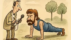 Vtip: Chucku, kolik kliků dáš za hodinu?