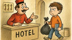 Vtip: V našem hotelu se budete...