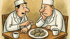 Vtip: Baví se dva lékaři o ústřicích