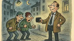 Vtip: Jde v noci muž ulicí...