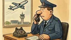 Vtip: Volá policajt na letiště… jak dlouho?