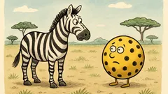 Vtip: Proč jsou zebry pruhované?