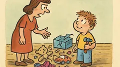 Vtip: Pepíčku, rozbil jsi všechny dárky?