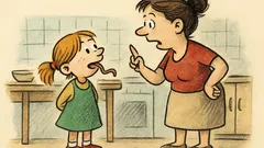 Vtip: Anička přijde zvenku, maminka se ptá