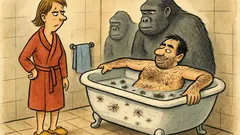 Vtip: Rozdíl mezi mužem a gorilou?