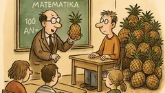 Vtip: V matematice koupíš sto ananasů…