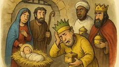 Vtip: V jesličkách leží děťátko...