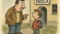 Vtip: Otec se ptá syna na školu