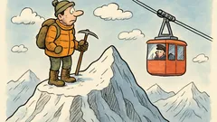 Vtip: Kdo vyleze na Mount Everest?