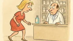 Vtip: Proč blondýnka v lékárně po špičkách?