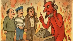 Vtip: Čech, Rus a Francouz v pekle...