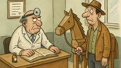 Vtip: U zvěrolékaře: „Pane doktore…“